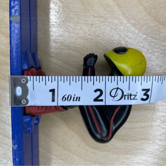 Vintage Norwegian Speed Skier Toy - Picture 12 of 12